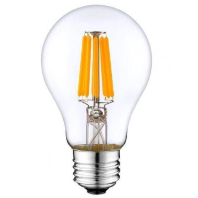 LED Filament E27 8W Drop A60 Warm white Dimmable8