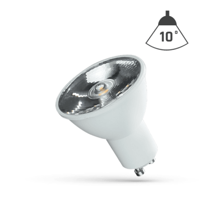 LED Spot GU10 6W 10st Beam Angle Warm white