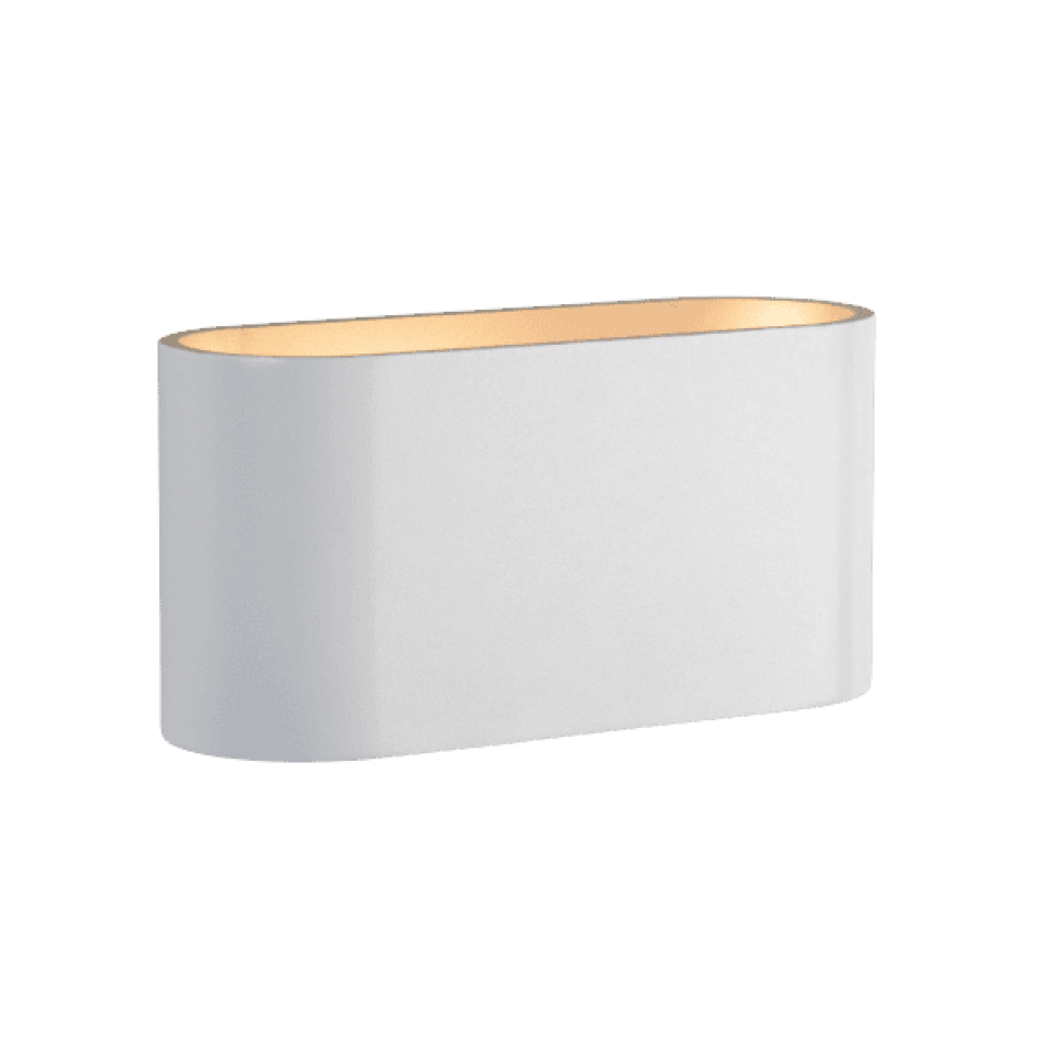 SQUALLA G9 Wall Lamp White and Gold