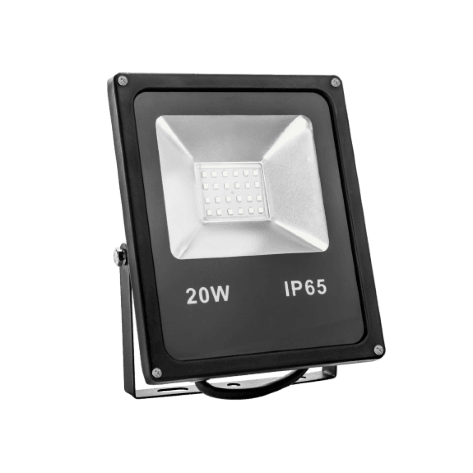Προβολέας LED SMD 20W 230V IP65 Noctis Eco Μαύρος