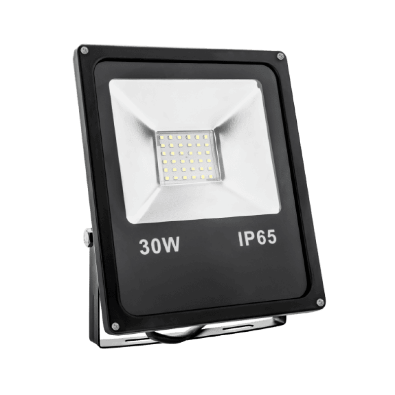 LED Floodlight SMD 30W 230V IP65 Noctis Eco Black