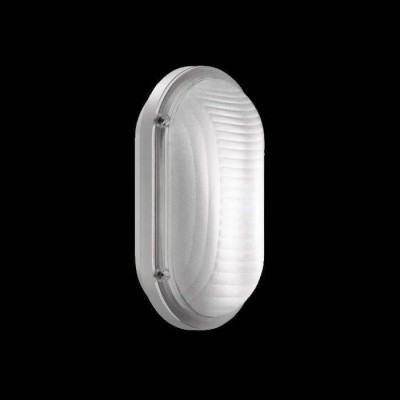 Wall or Ceiling Lamp Luce Oval 260 LB 53424 E27 75W Grey