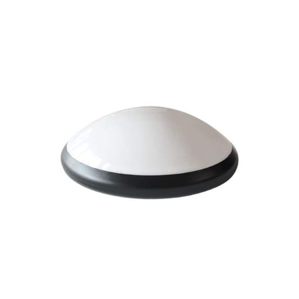 Wall or Ceiling Lamp Oval 280 LB 59422 E27 75W Black