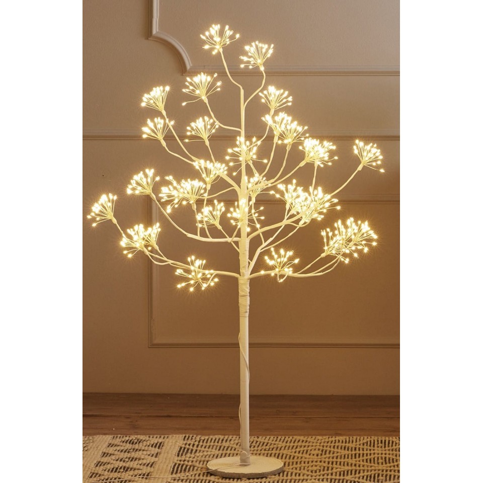 Illuminated Led Christmas Tree with Warm Lighting 120cm IP44