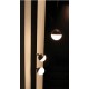 Magnetic track lamp Flexo 10 7W LED Black Φ8cm